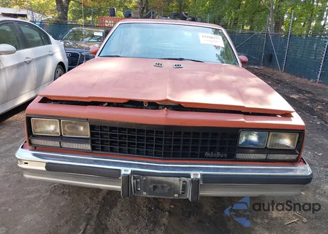 1984 GMC Caballero from USA, damaged, VIN 1GTCW80H0ER502106